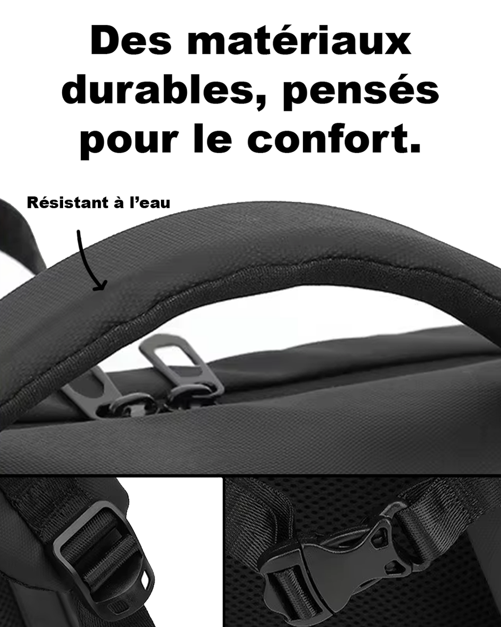 Men'S Vacuum Compression Backpack, Dry Wet Separation Expandable Backpack, Anti-Theft Computer Backpack, Short Distance Backpack