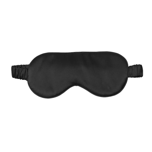 Natural Pure Silk Soft Sleep Mask Blindfold Shade Eye Cover Portable Eyepatch for Travel Sleeping Office Rest Adjustable Bandage